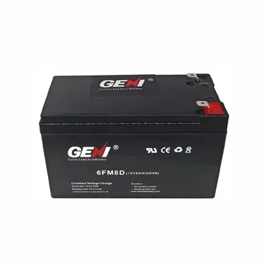 Derin Döngü 12V 8AH Mühürlü Kurşun Asit Akü