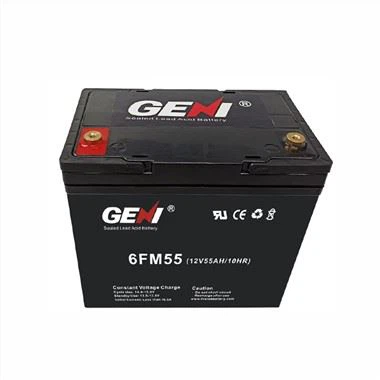 Beklemede 12V 55AH Sızdırmaz Kurşun Asit Akü